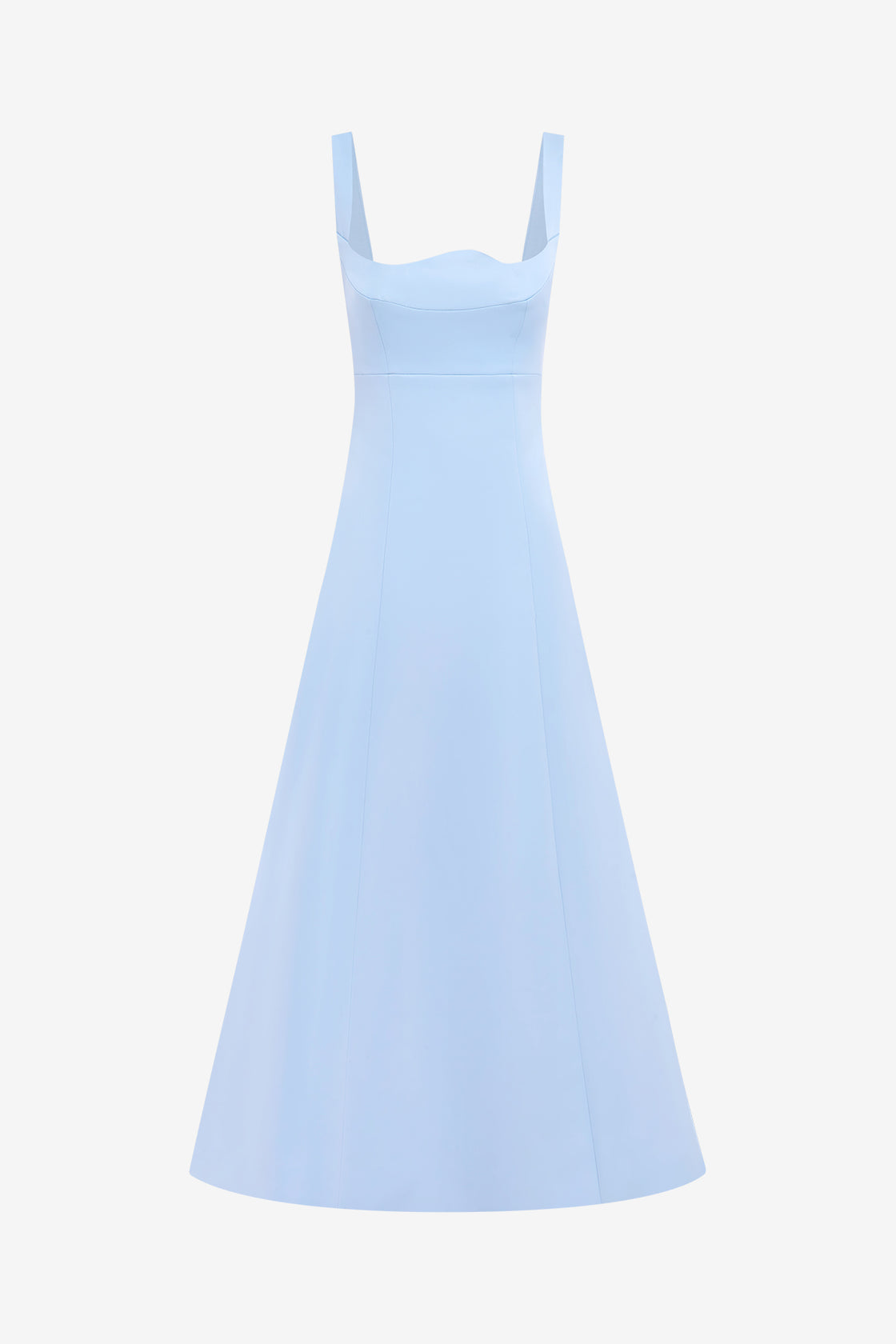 Exclusive LEO LIN Odette Midi Dress - Sky Blue