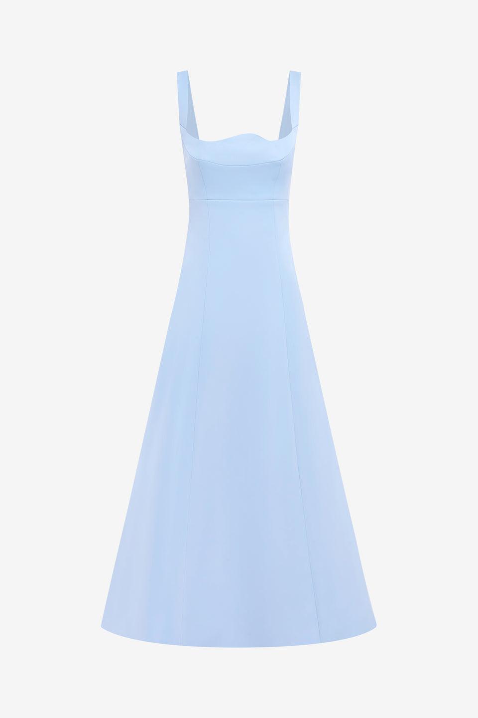 Exclusive LEO LIN Odette Midi Dress - Sky Blue