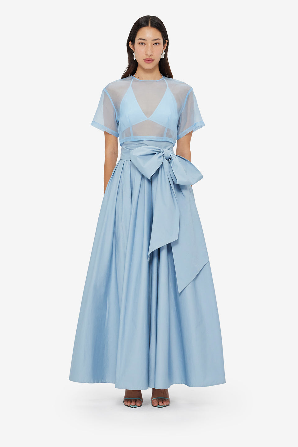 Valerie Maxi Skirt - Powder Blue Skirts