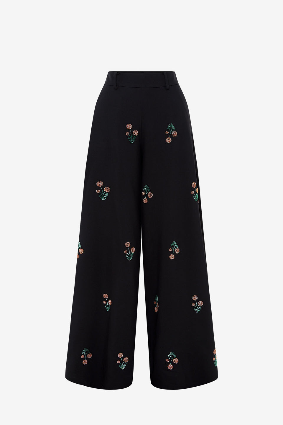 Exclusive Leo Lin Candied Embellished Pants - Wildflower Beading