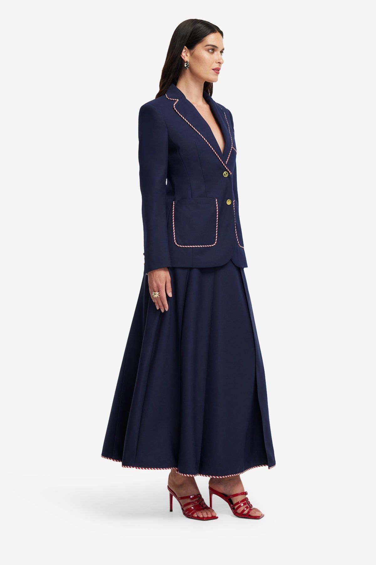 Jillian Blazer - Indigo – LEO LIN