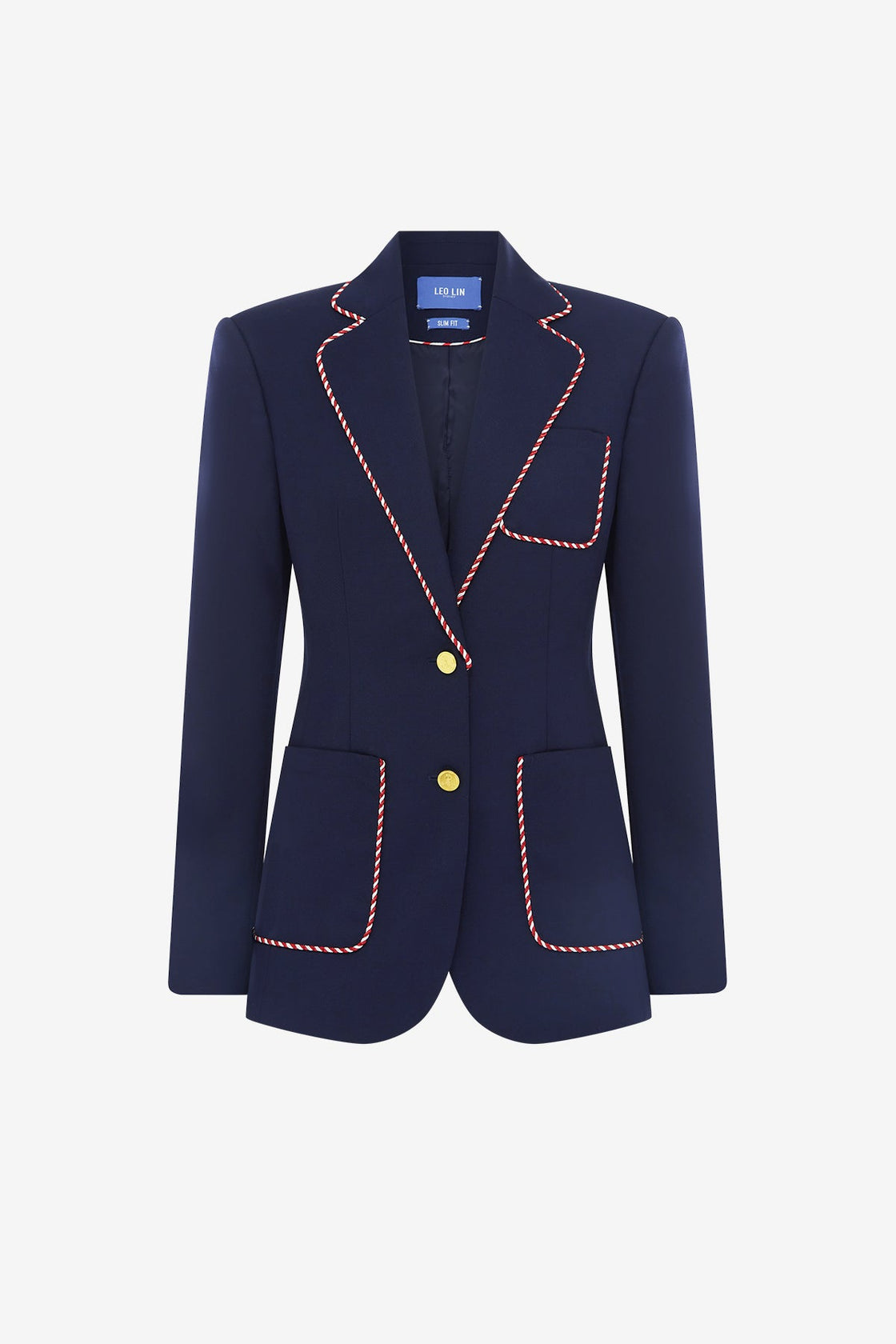 Exclusive LEO LIN Jillian Blazer - Indigo