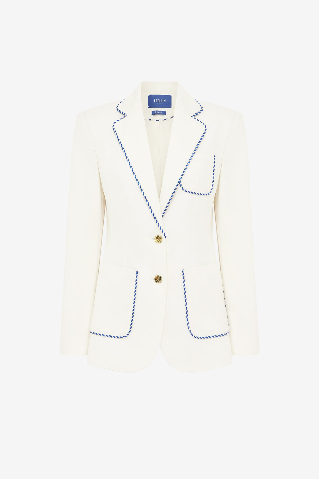 Exclusive LEO LIN Jillian Blazer - Vanilla
