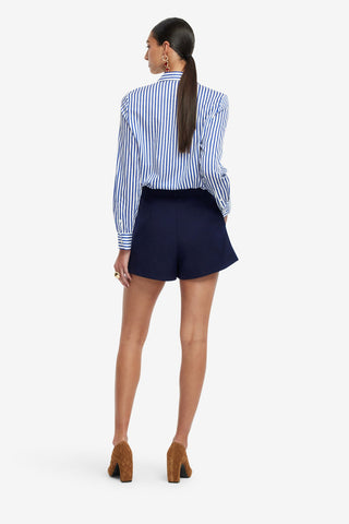 Exclusive LEO LIN Josie Shorts - Indigo