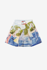 Josie Shorts - Nautical Print Shorts