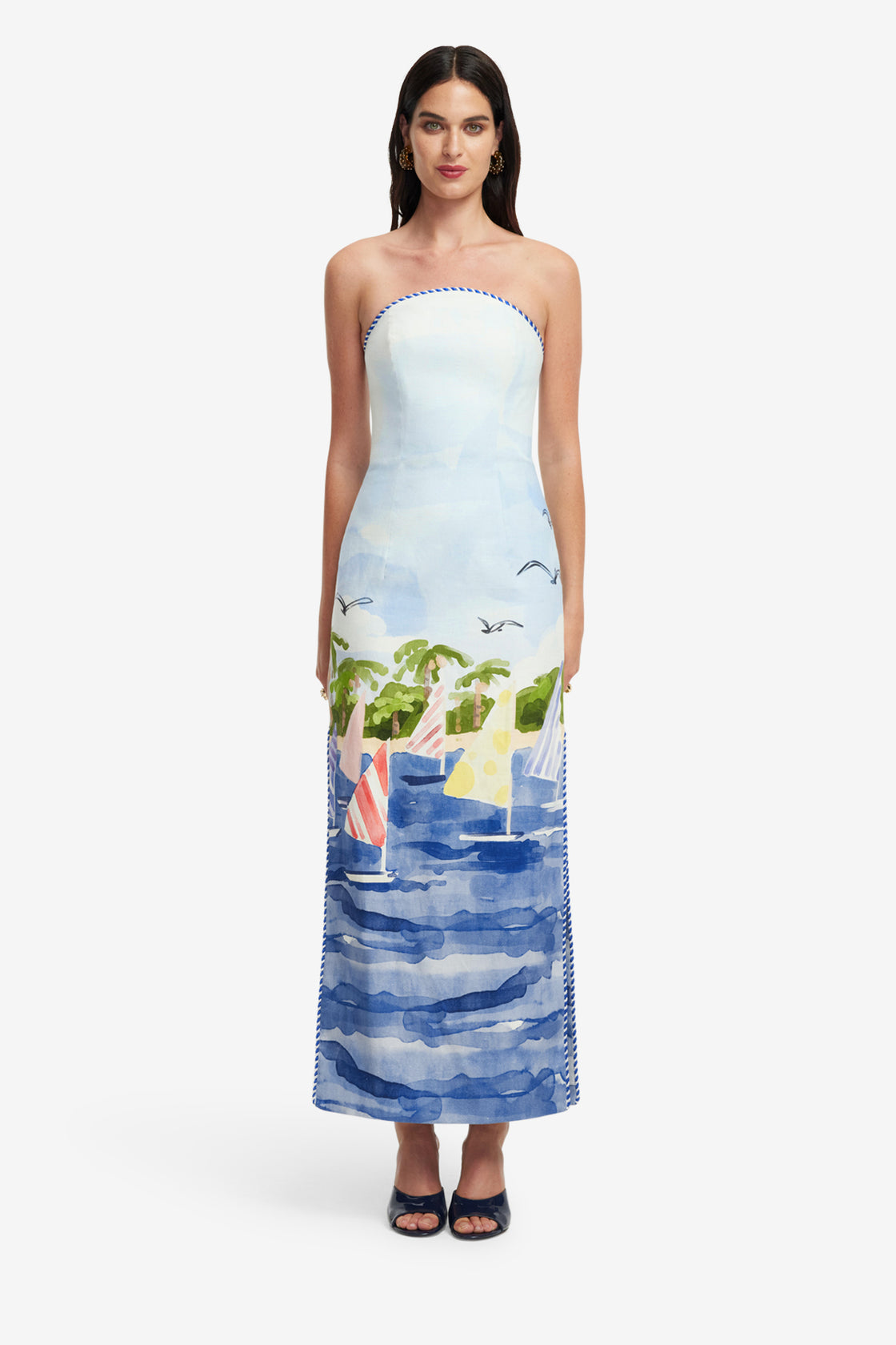 leo lin dresses LEO LIN - Ava Bustier Maxi Dress