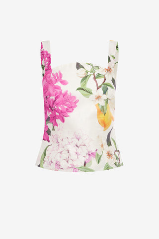 Isadora Top - Floral Pear Print Tops