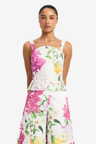 Isadora Top - Floral Pear Print Tops