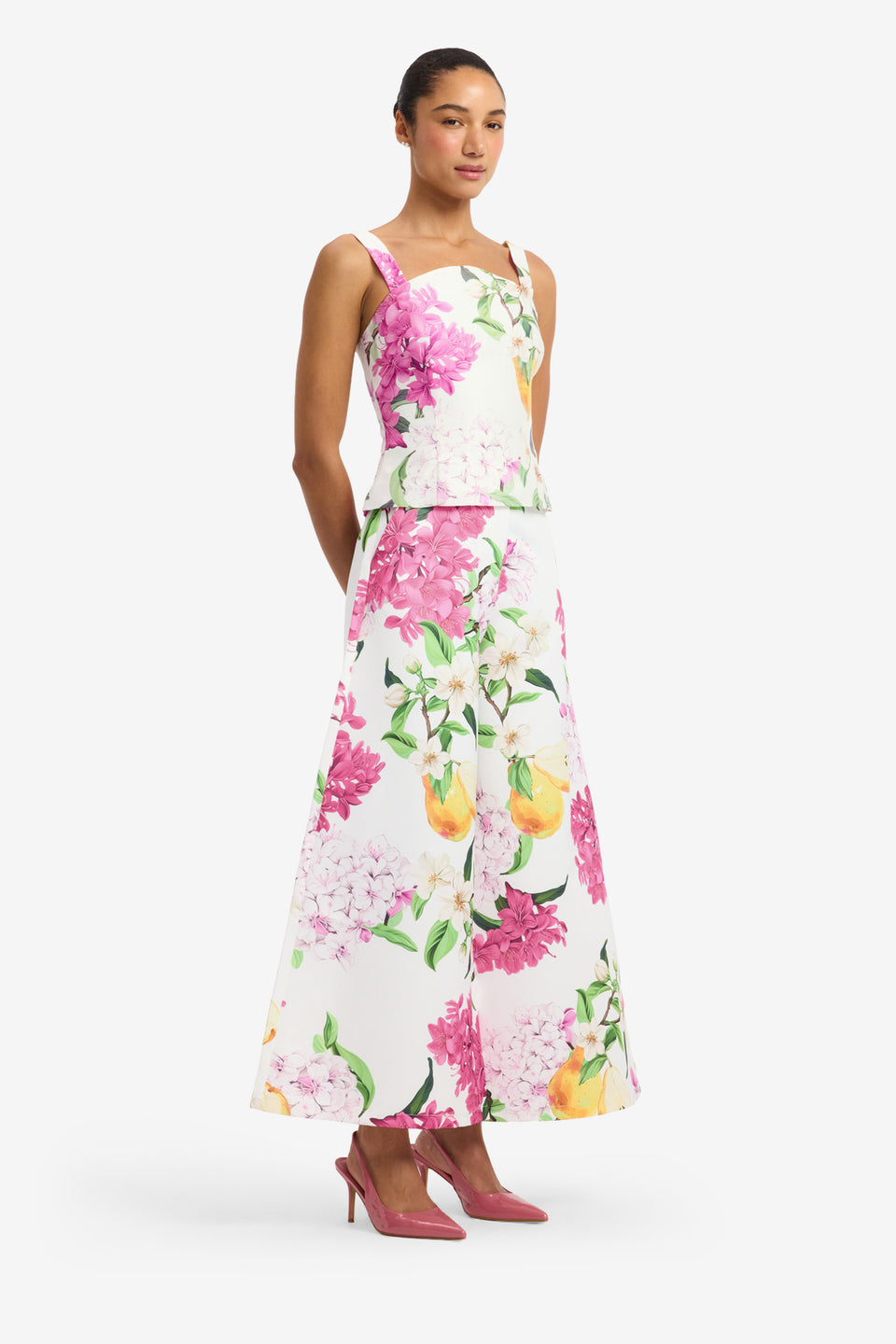Isadora Top - Floral Pear Print Tops