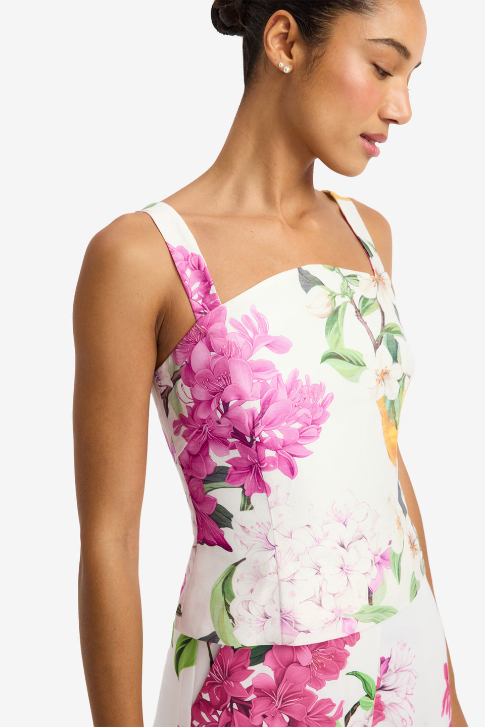 Isadora Top - Floral Pear Print Tops