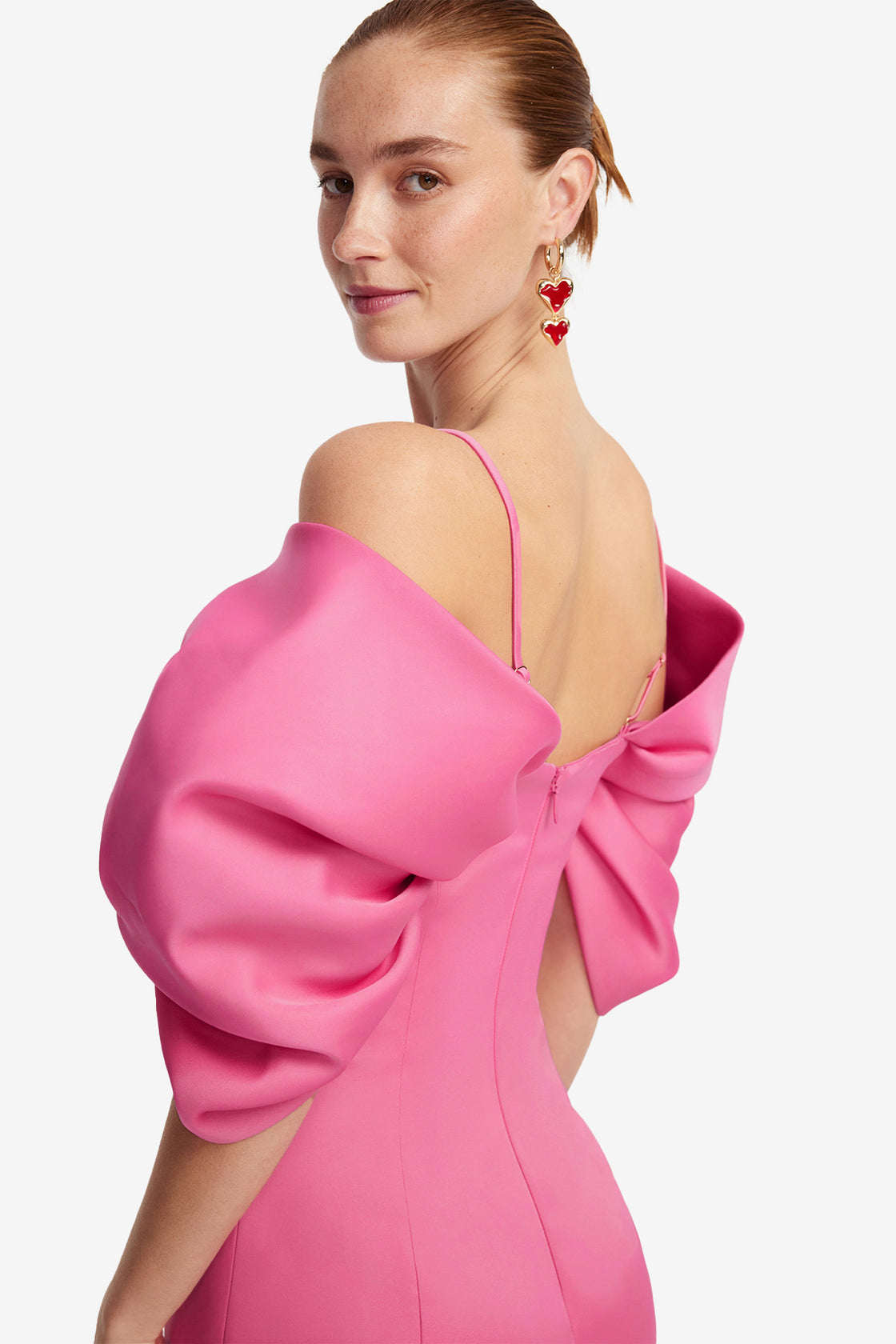 Arabella Appliqu Maxi Dress - Pink LEO LIN Arabella Appliqu Maxi Dress - Pink LEO LIN