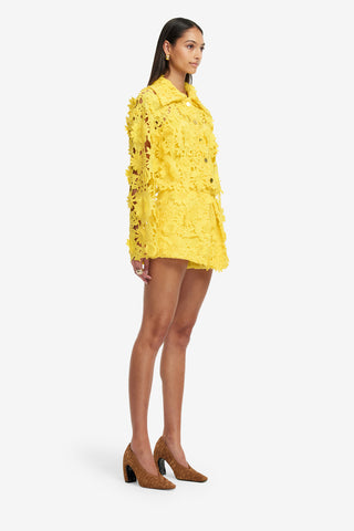 Exclusive LEO LIN Robyn Lace Shirt - Sunshine