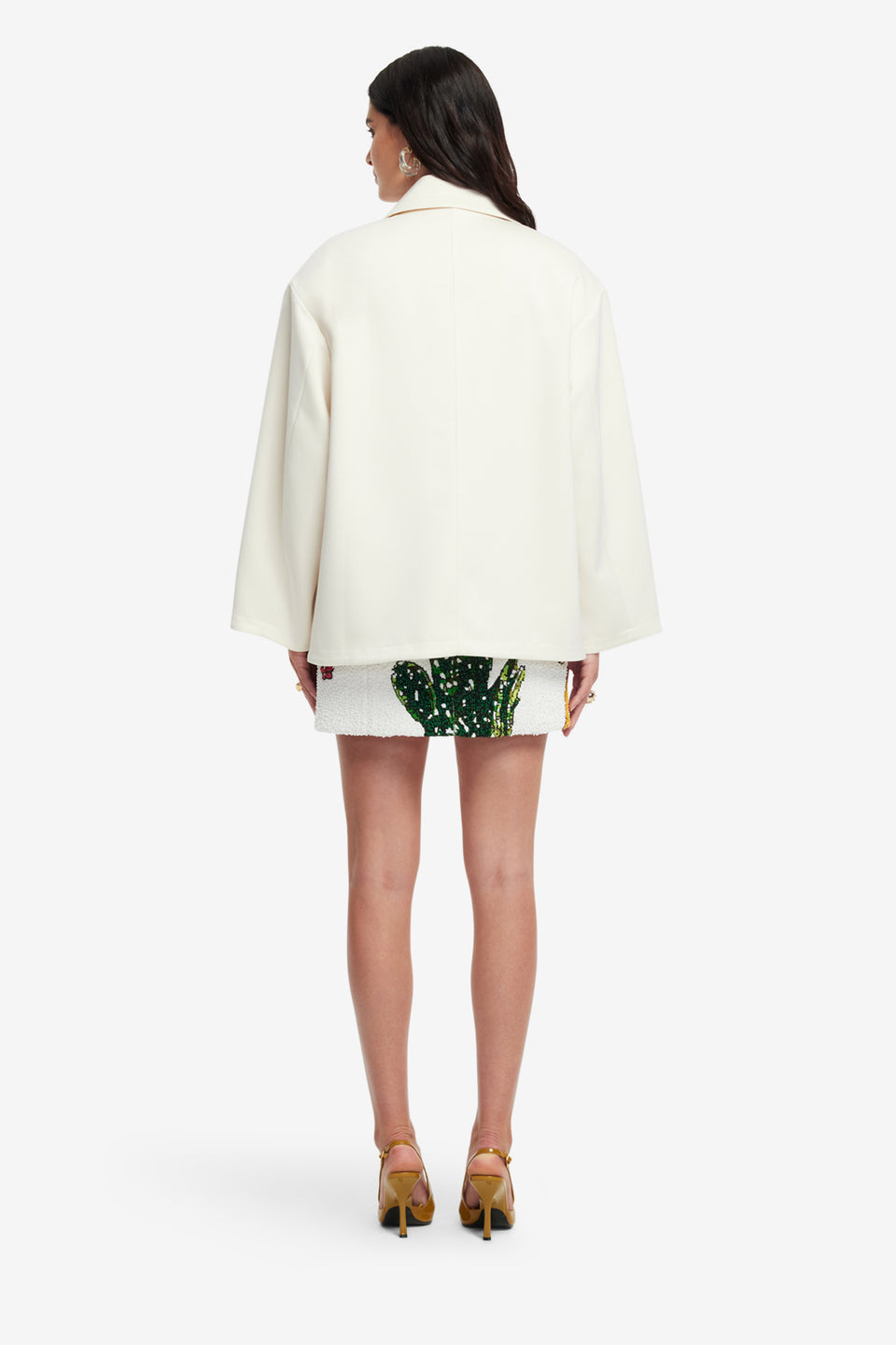 Exclusive LEO LIN Leyna Embellished Jacket - Wildflowers