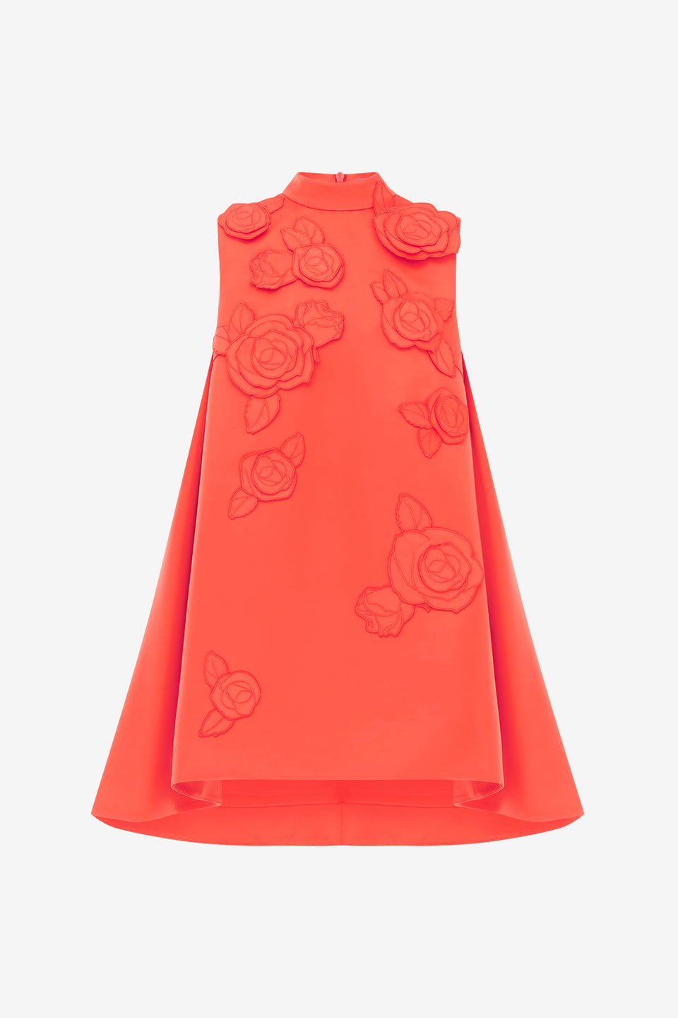 Exclusive LEO LIN Exclusive LEO LIN Fallon Applique Floral Mini Dress - Saffron