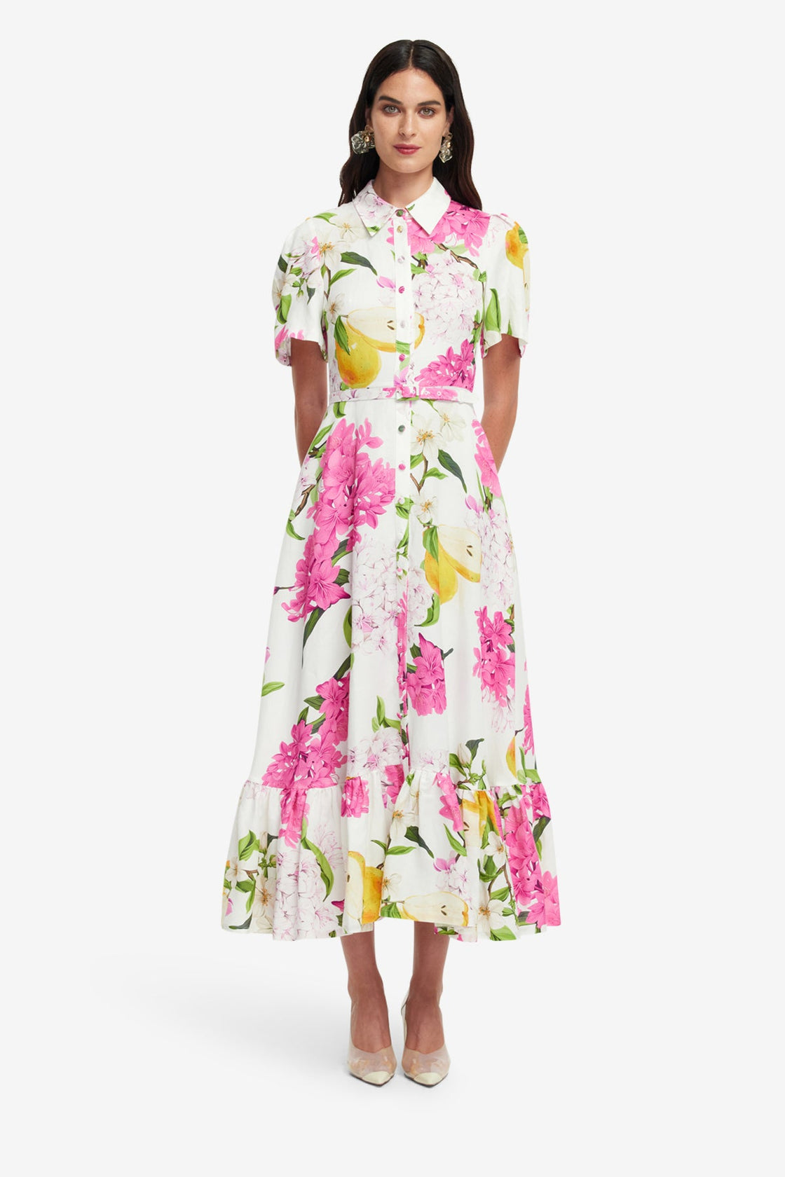 Becca Short Sleeve Midi Dress Becca Short Sleeve Midi Dress