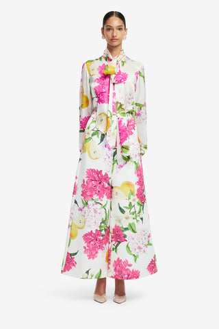 Exclusive LEO LIN Candied Pants - Floral Pear