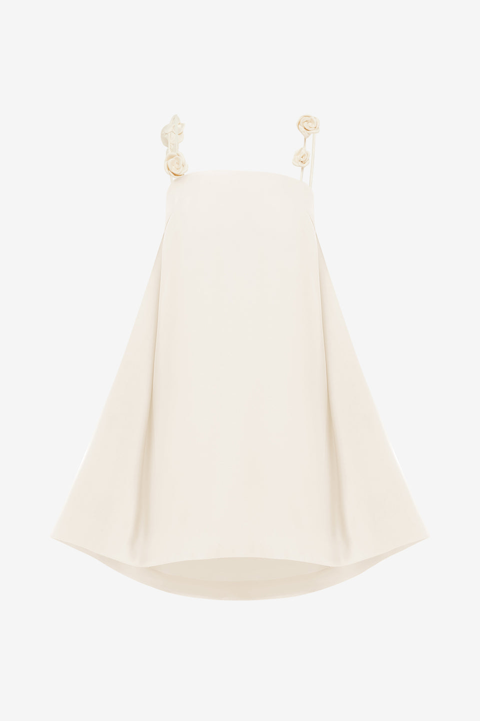 Exclusive LEO LIN Fiona Rose Mini Dress - Vanilla