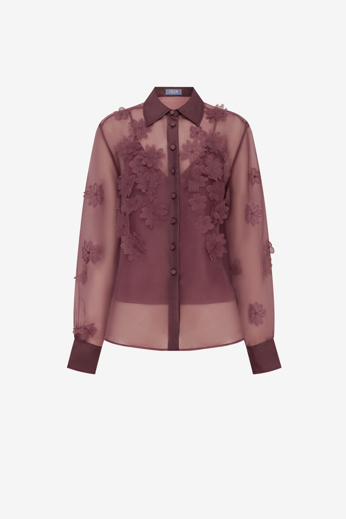 Cassia Petal Shirt - Mahogany Blouse/Shirts