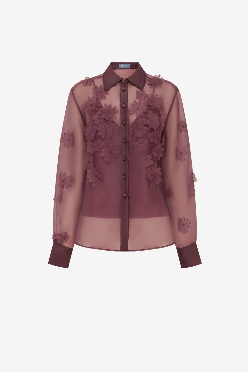 Cassia Petal Shirt - Mahogany Blouse/Shirts