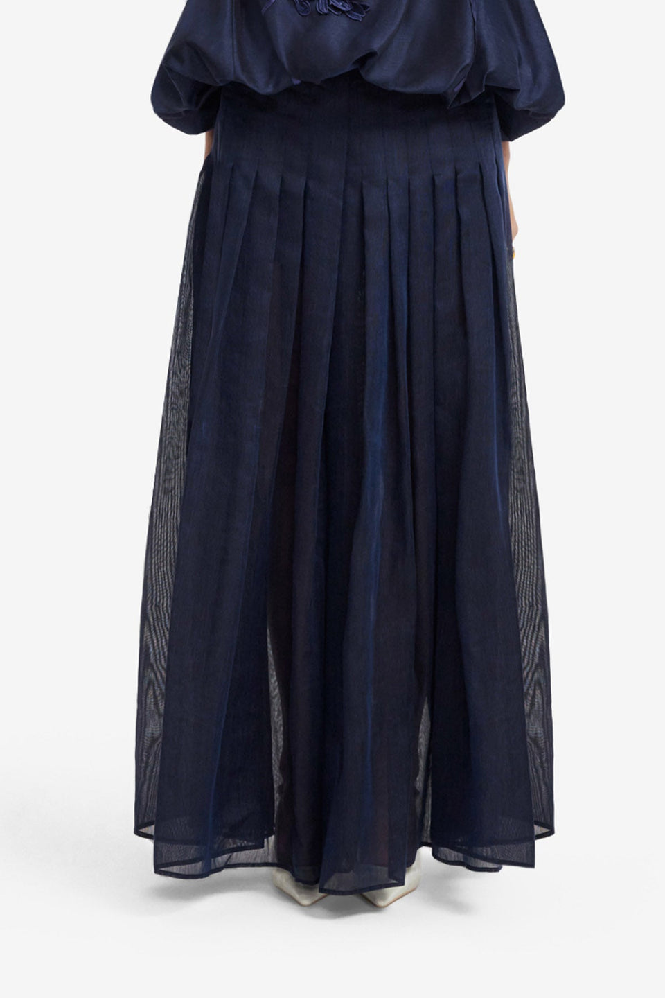 Juno Pleated Pants - Midnight Pants