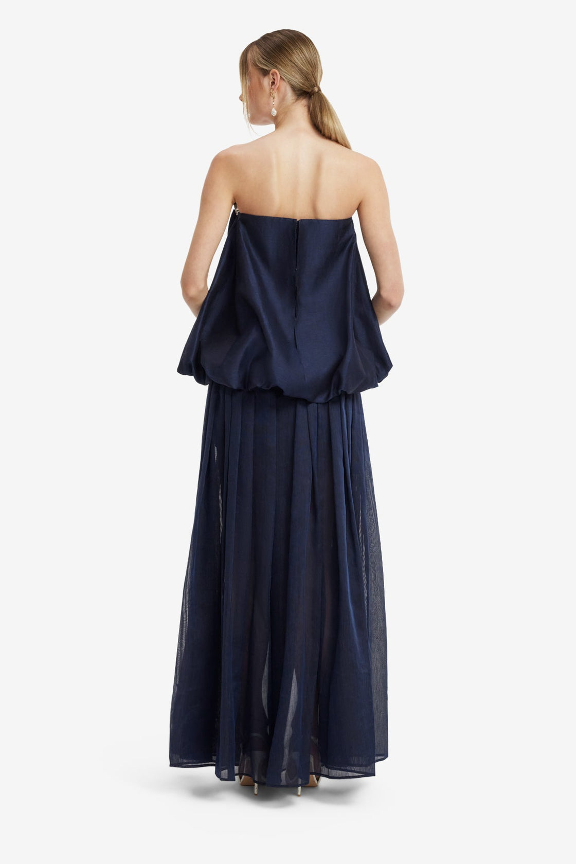 Juno Pleated Pants - Midnight Pants