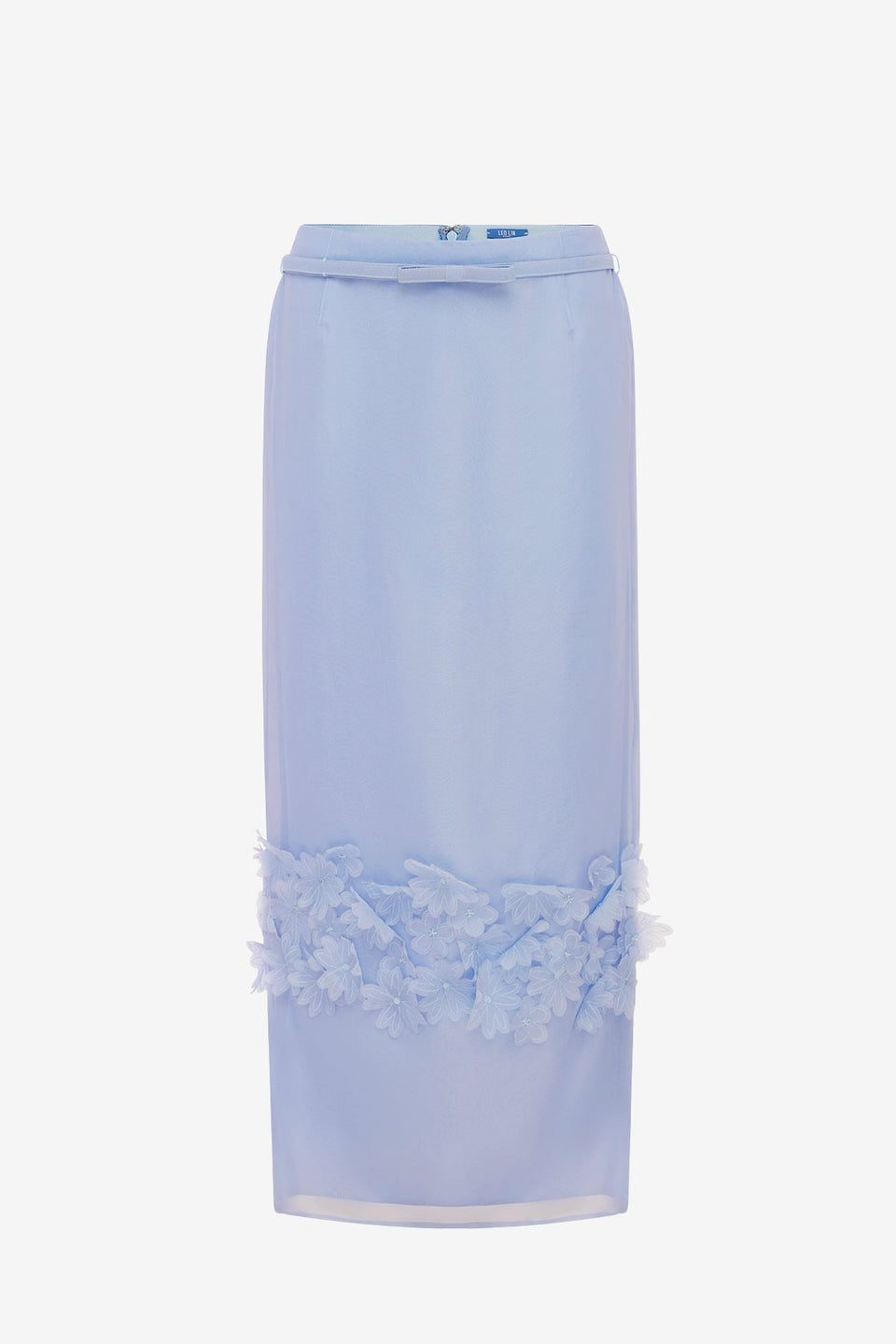 Kyra Petal Maxi Skirt - Periwinkle Skirts