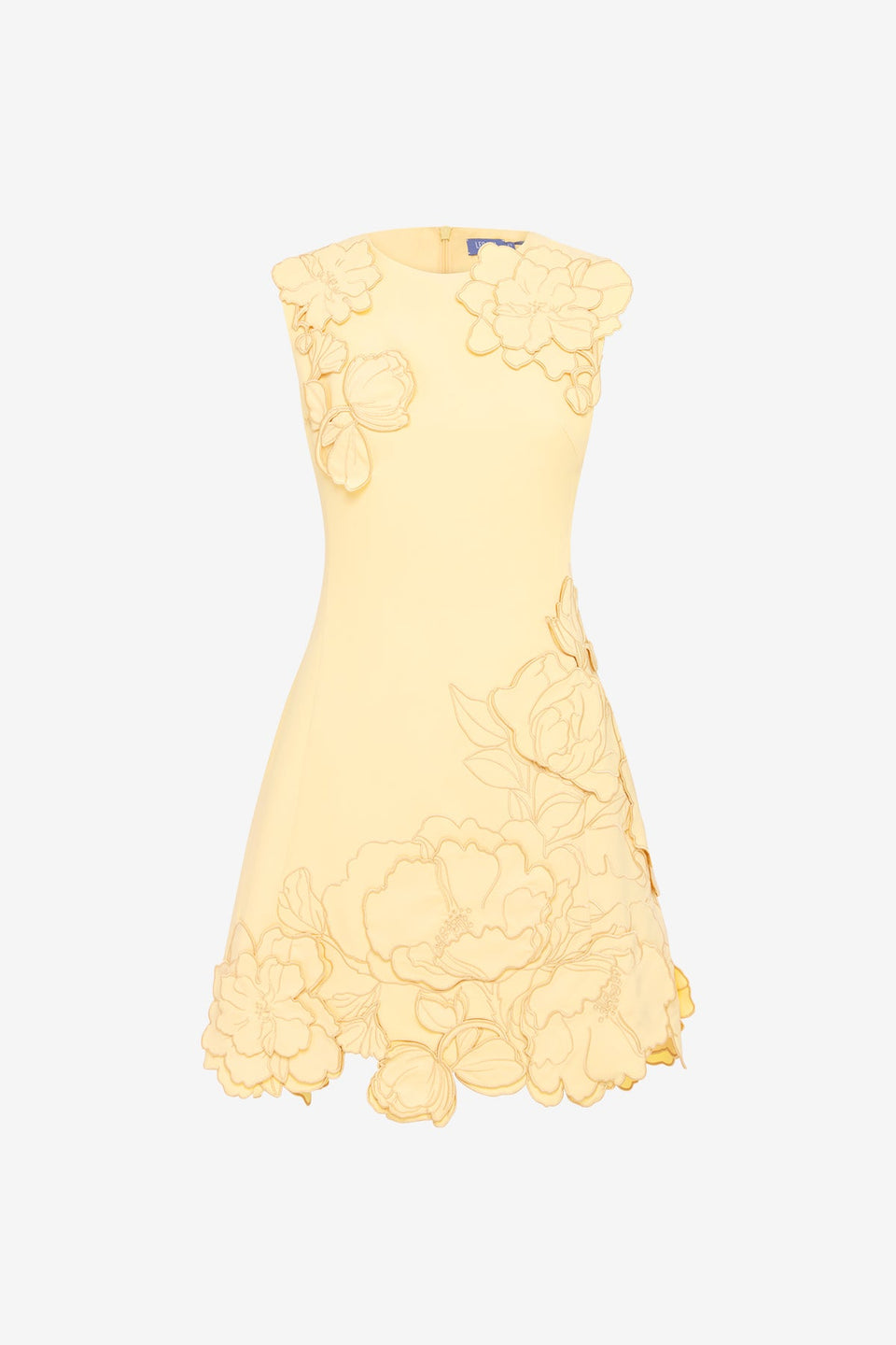 Chloe Applique Sleeveless Mini Dress - Butter Dress Mini