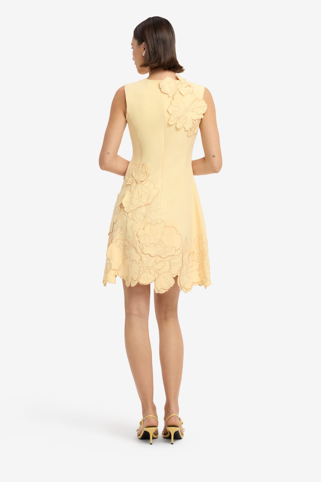 Chloe Applique Sleeveless Mini Dress - Butter Dress Mini