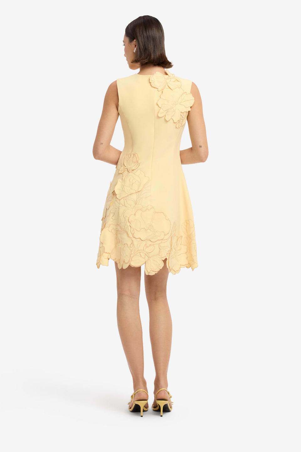 Chloe Applique Sleeveless Mini Dress - Butter Dress Mini