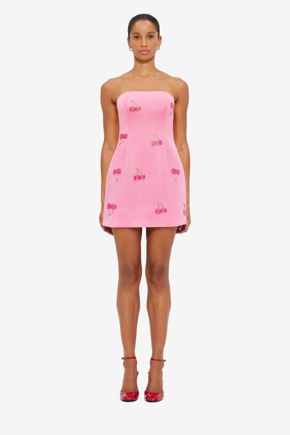 LEO LIN - Roselle Embellished Bustier Mini Dress LEO LIN - Roselle Embellished Bustier Mini Dress