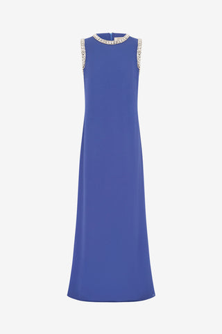 Exclusive LEO LIN Sylvette Embellished Maxi Dress - Sapphire