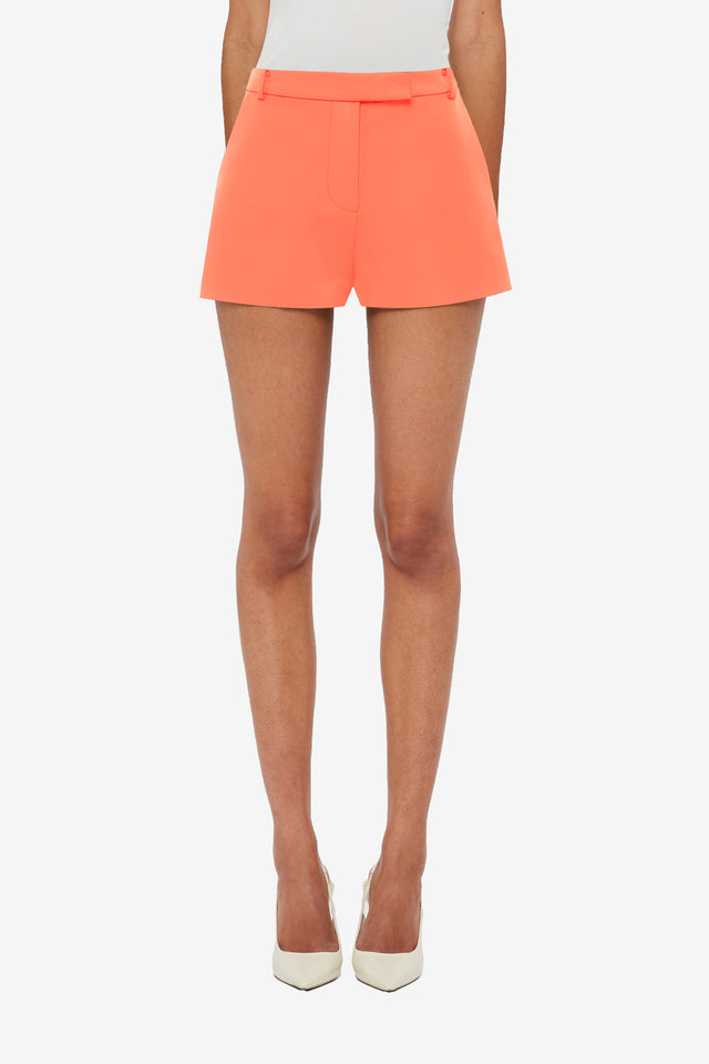 Exclusive LEO LIN Olivette Shorts - Wild Flower in Coral