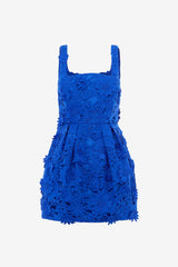 Piper Lace Mini Dress - Lapis Dress Mini