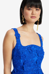 Piper Lace Mini Dress - Lapis Dress Mini