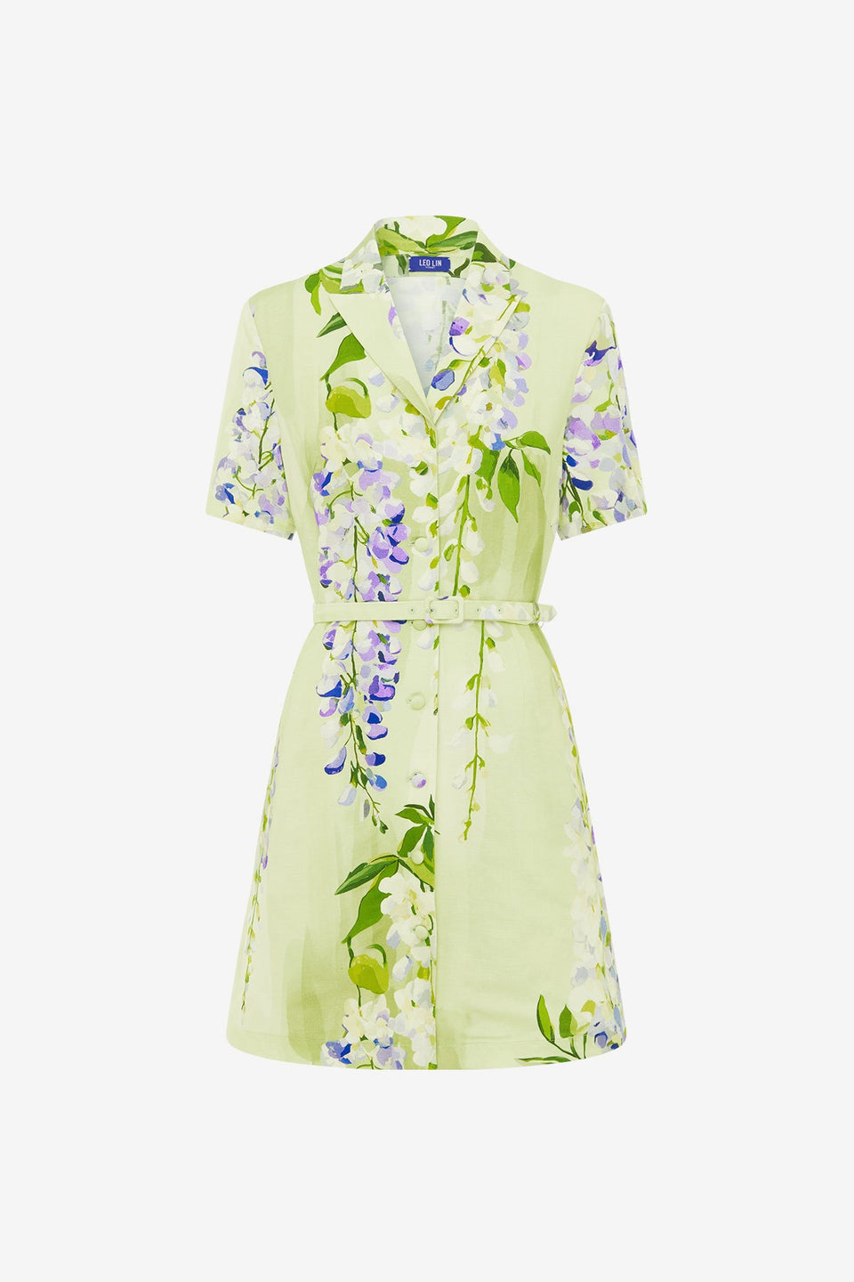 Exclusive LEO LIN Brigitte Mini Dress - Wisteria Print