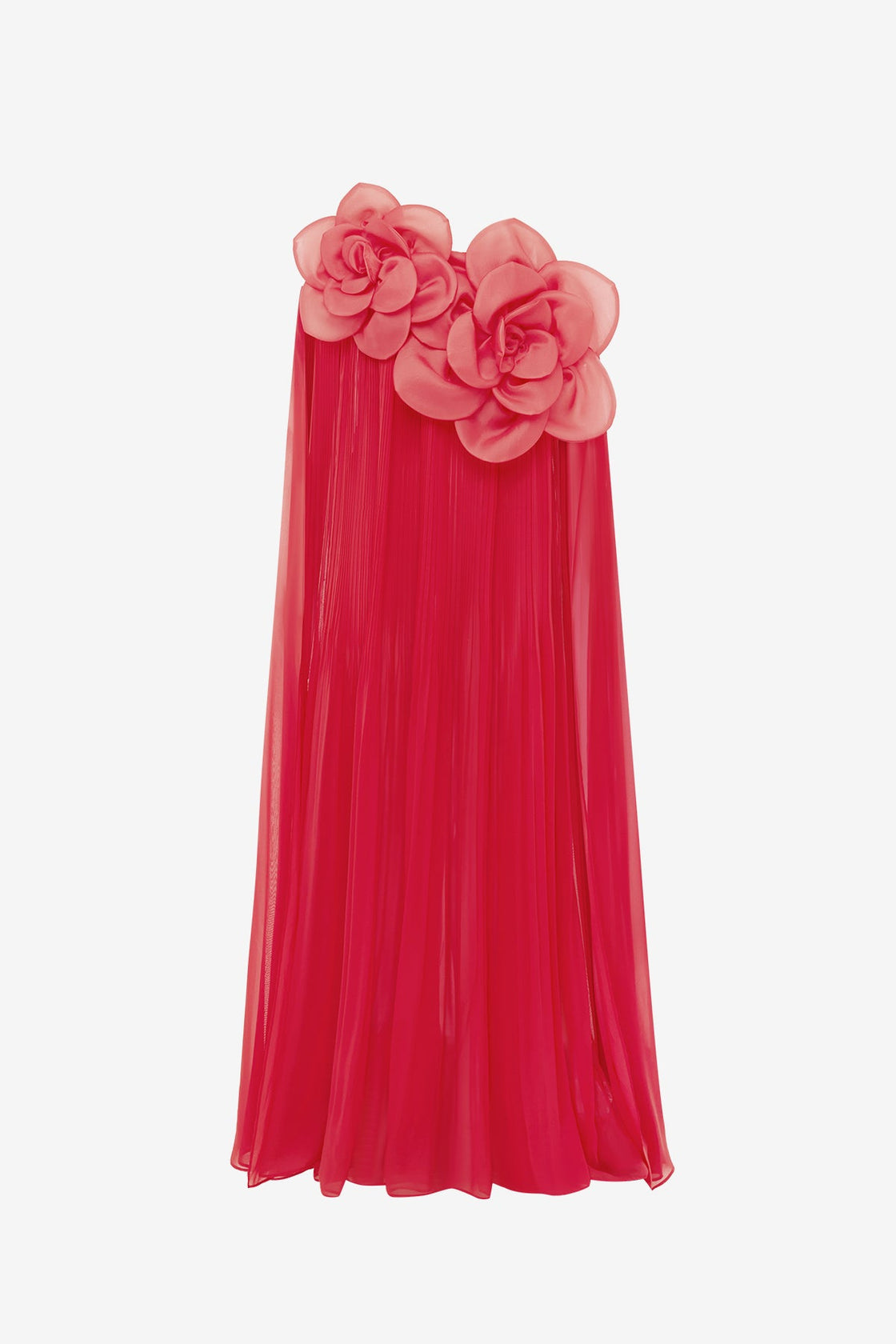 Jaclyn Draped Floor Length Dress - Scarlet Dress Maxi