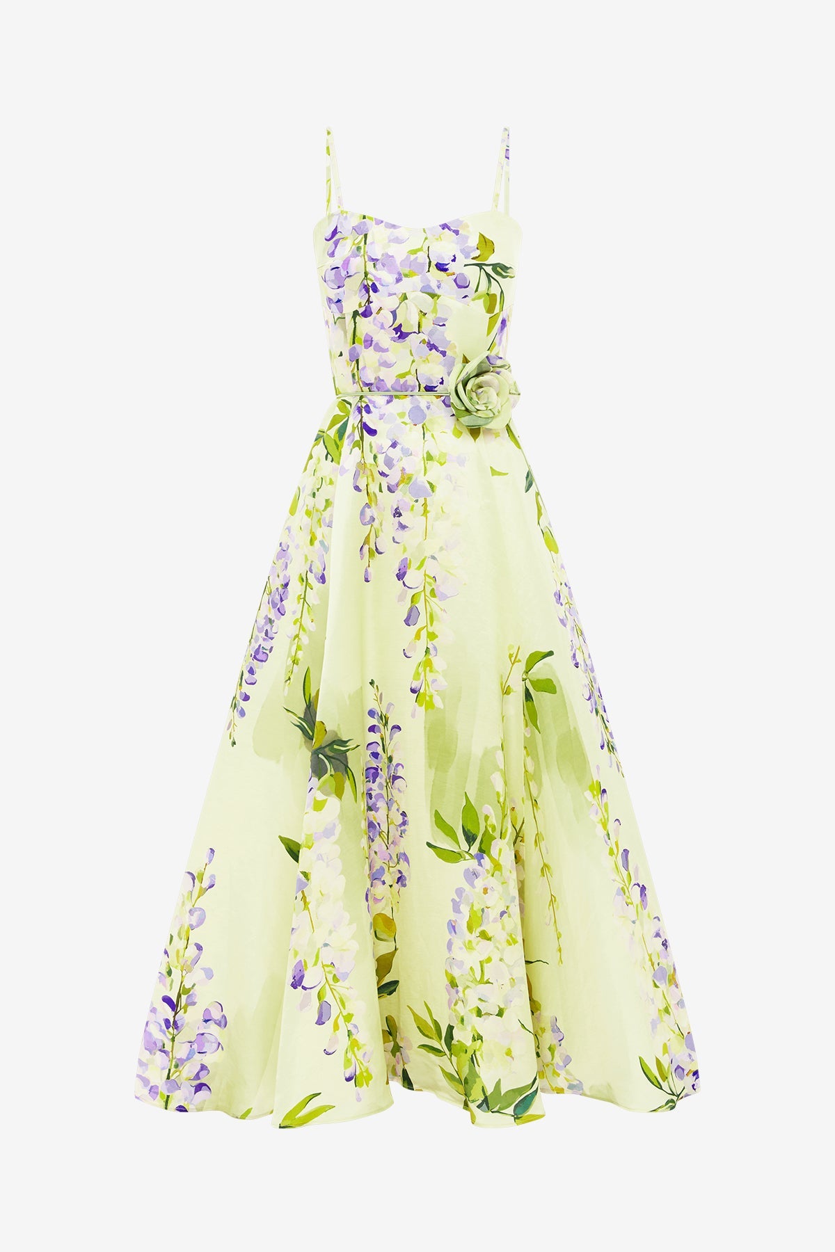 lily様　ミラノ　1本 Mariela Midi Dress - Wisteria Print – LEO LIN