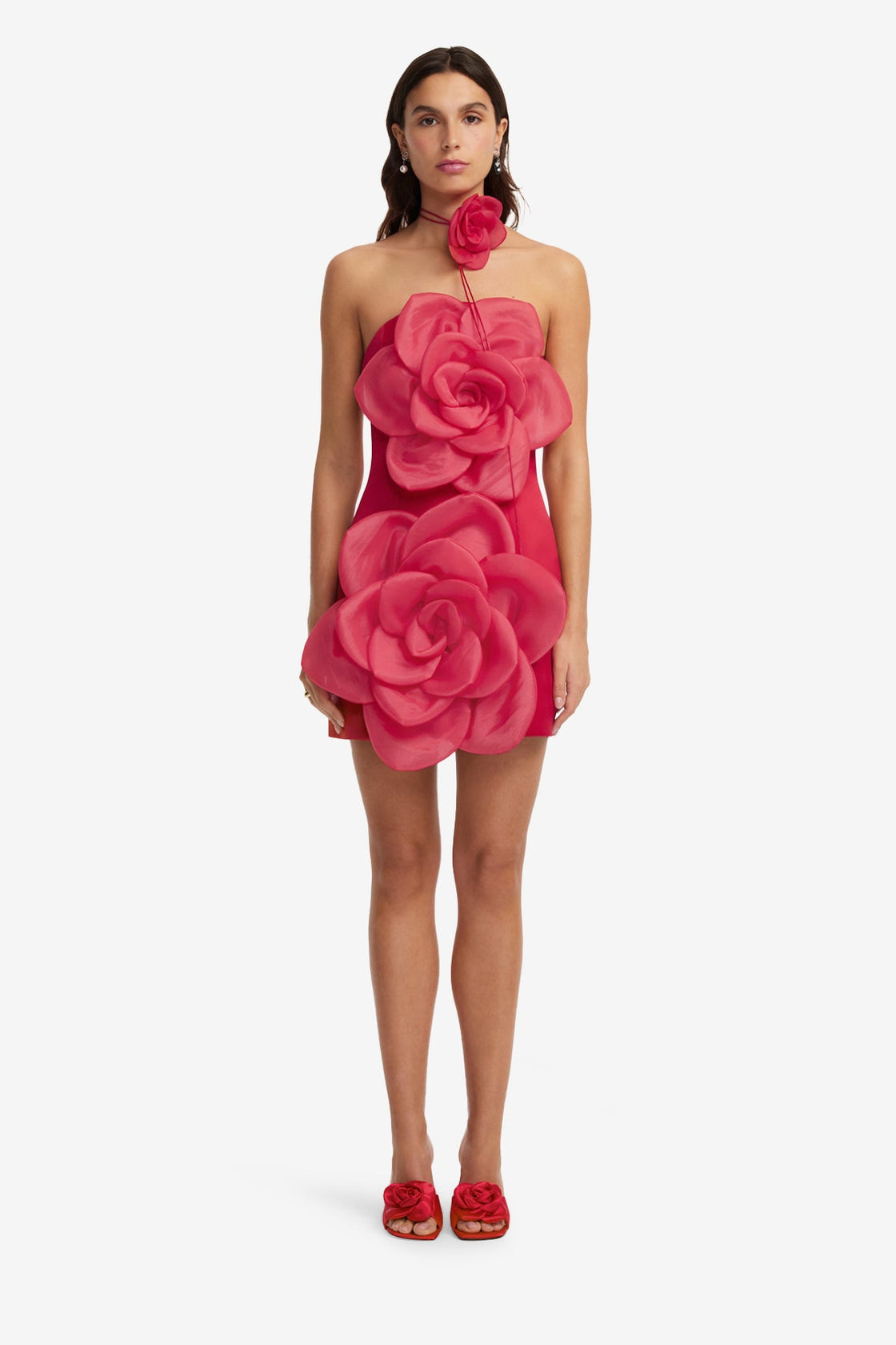 Floret Mini Dress - Scarlet Dress Mini