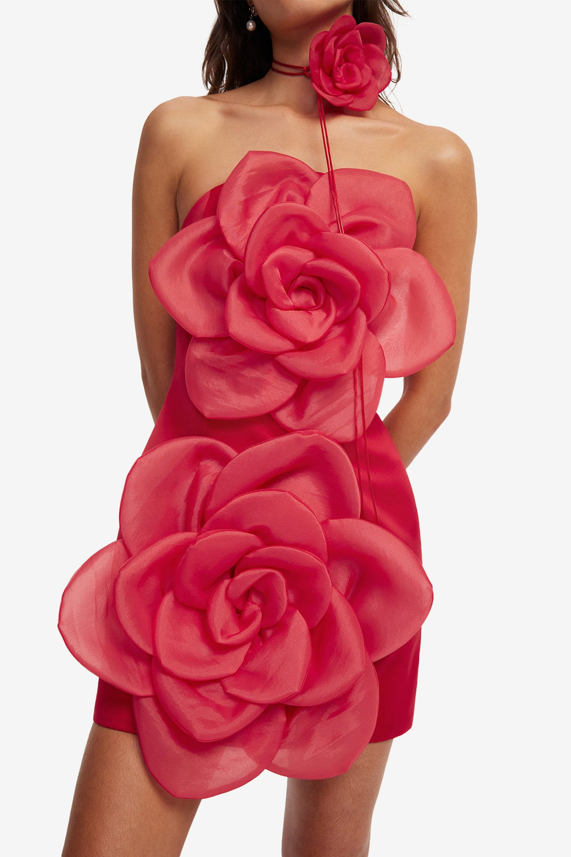 Floret Mini Dress - Scarlet Dress Mini