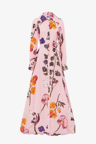 Josephine Silk Gown - Wildbloom Dress Maxi
