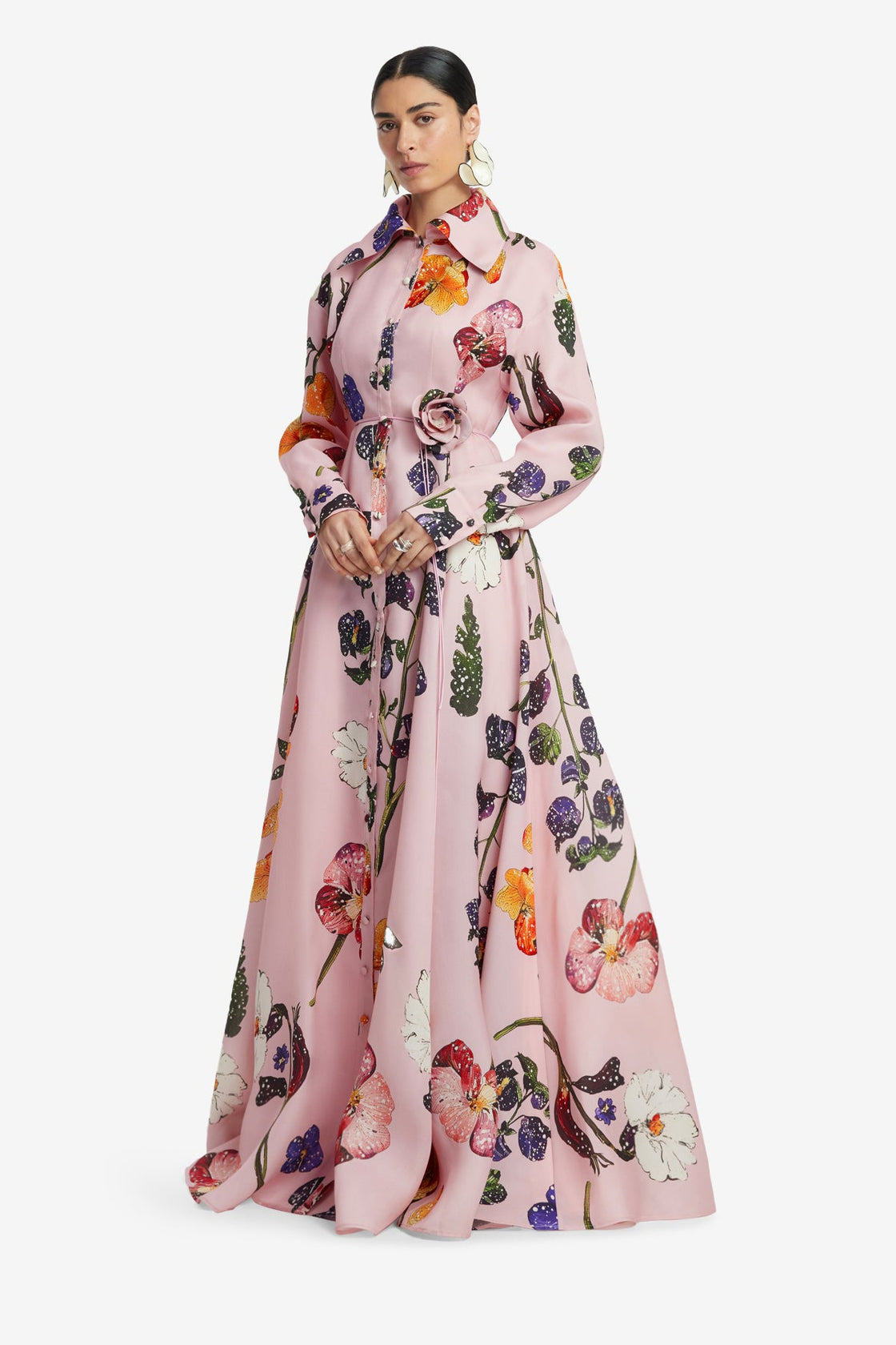 Josephine Silk Gown - Wildbloom Dress Maxi