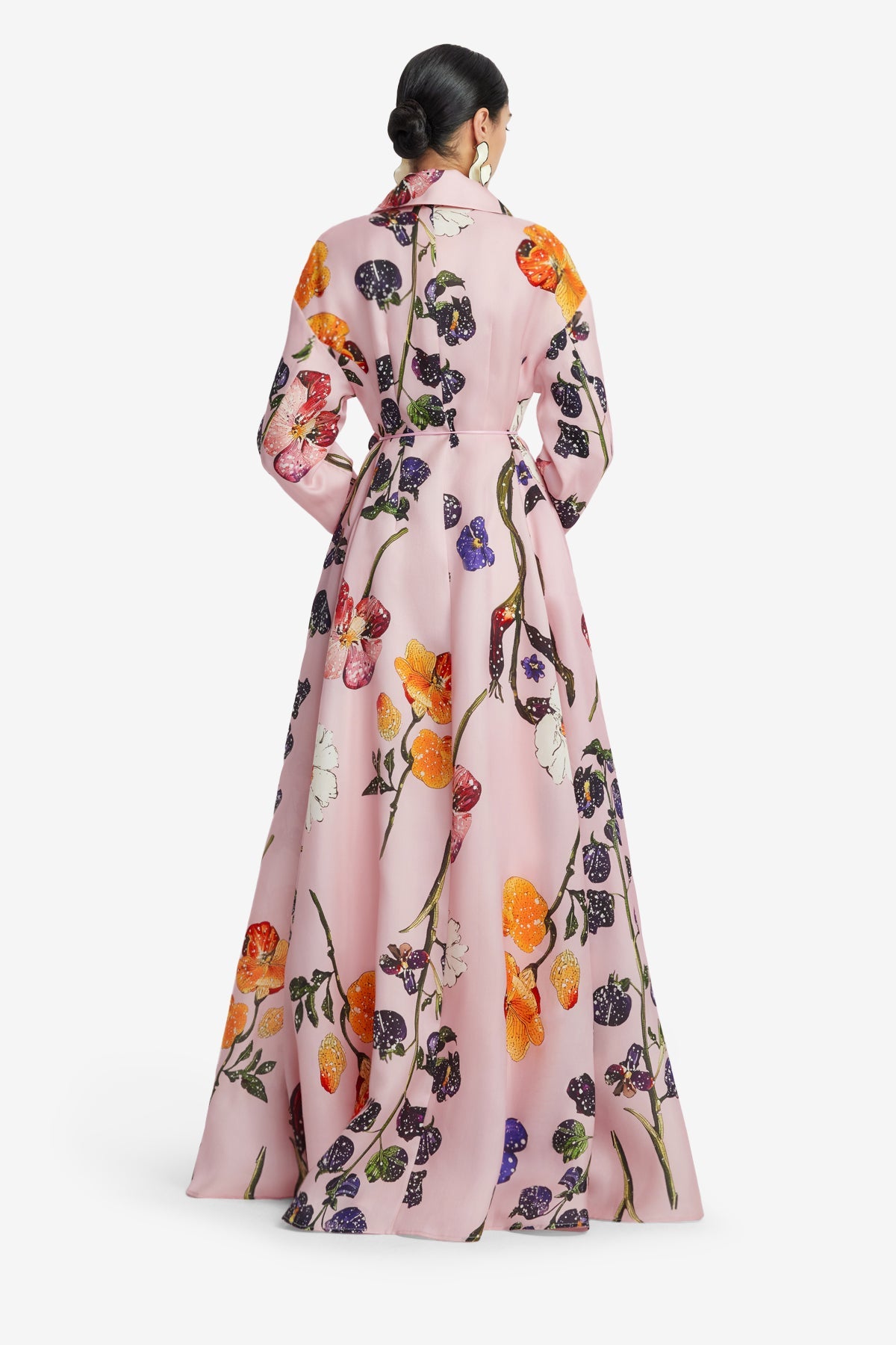 Josephine Silk Gown - Wildbloom – LEO LIN