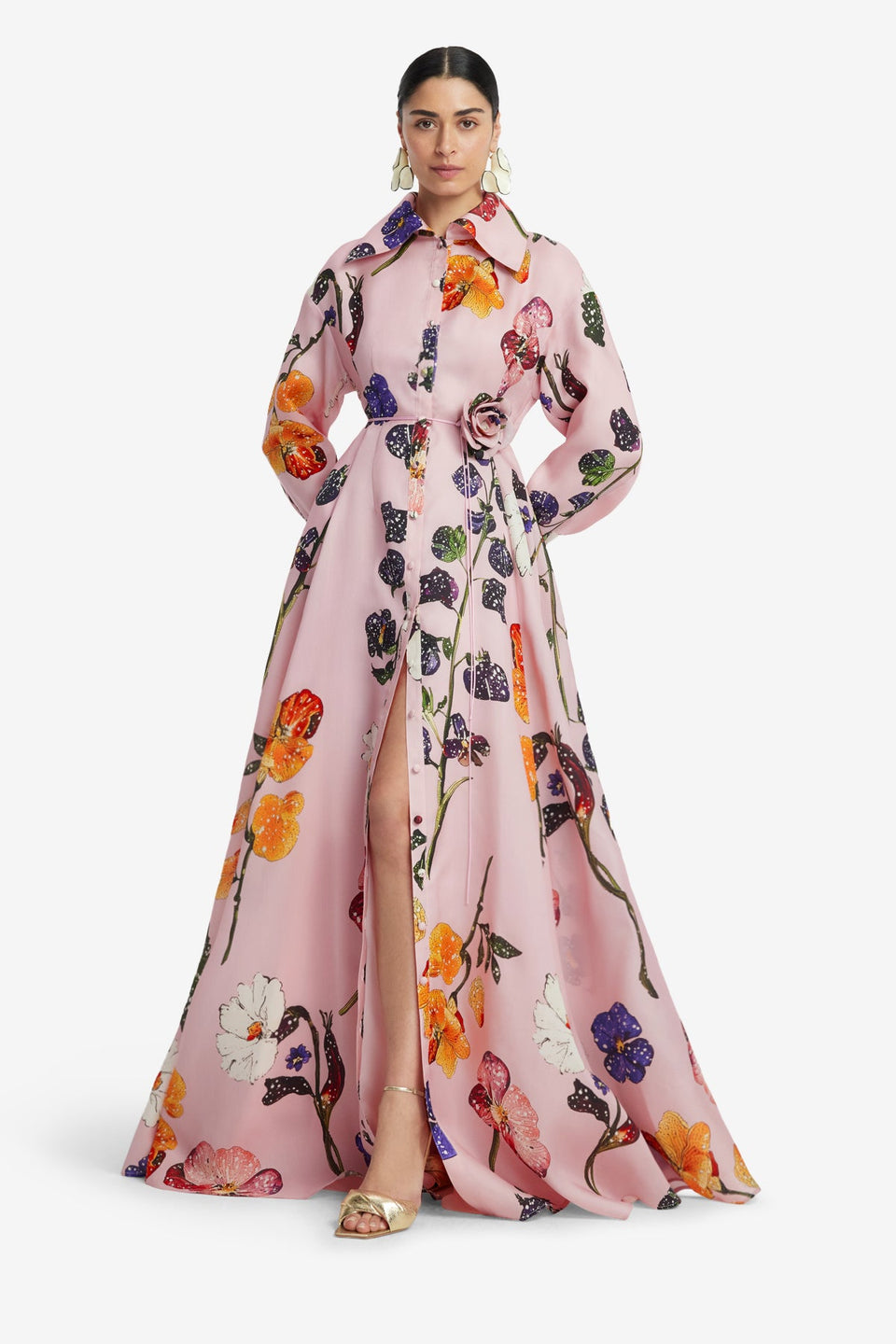 Exclusive LEO LIN Josephine Silk Gown - Wildbloom