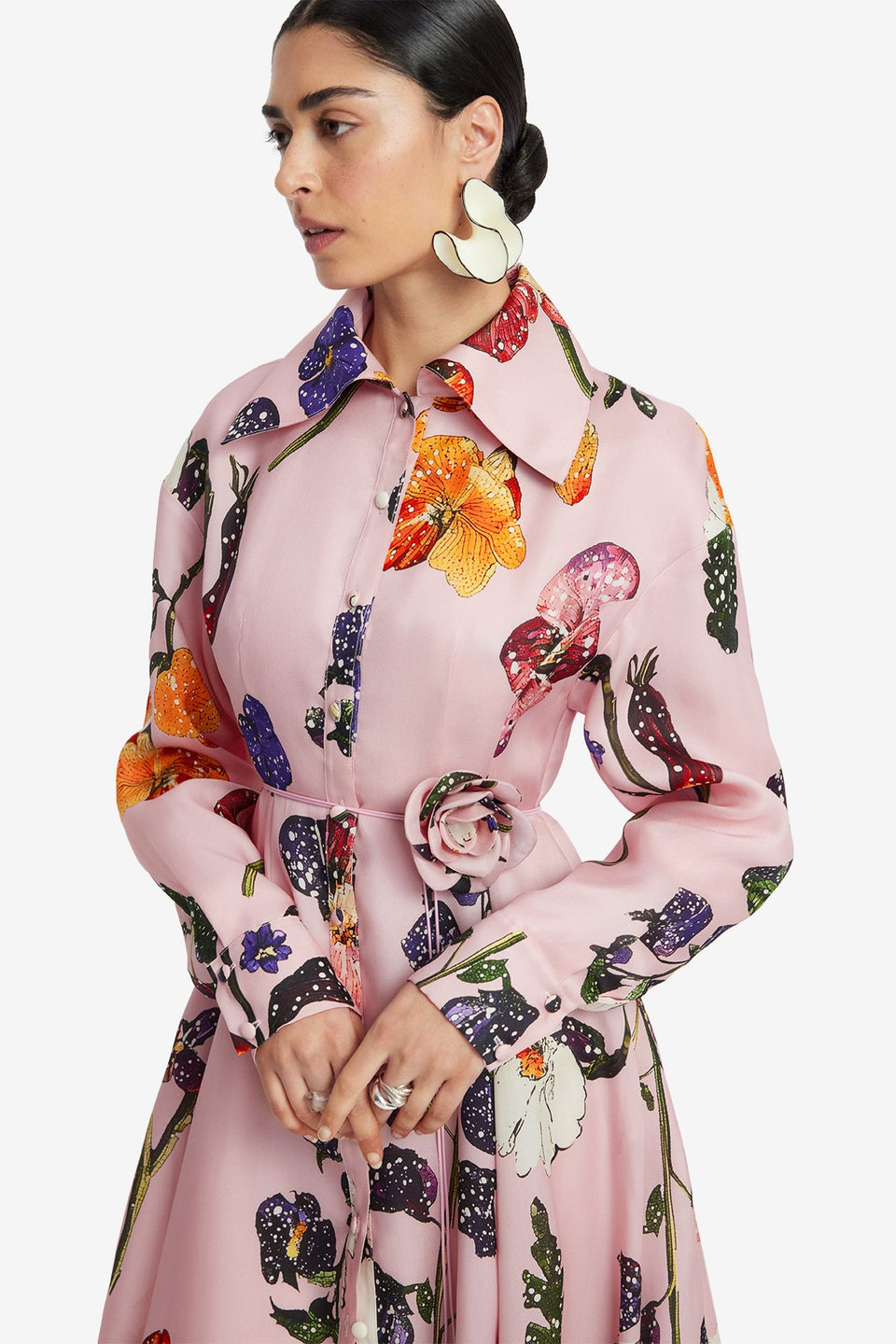 Exclusive LEO LIN Josephine Silk Gown - Wildbloom