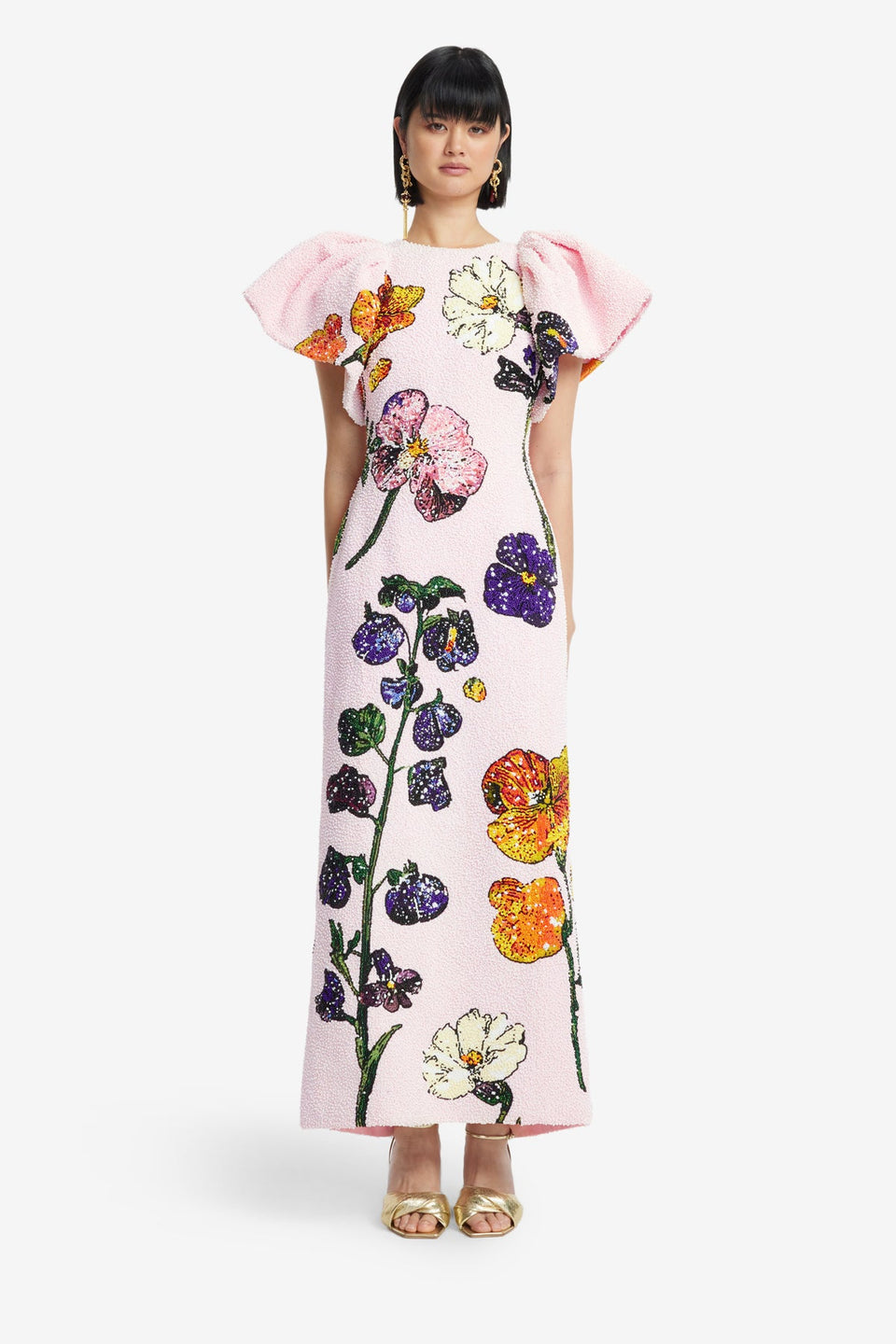 Exclusive LEO LIN Lucinda Beaded Maxi Dress - Wildbloom