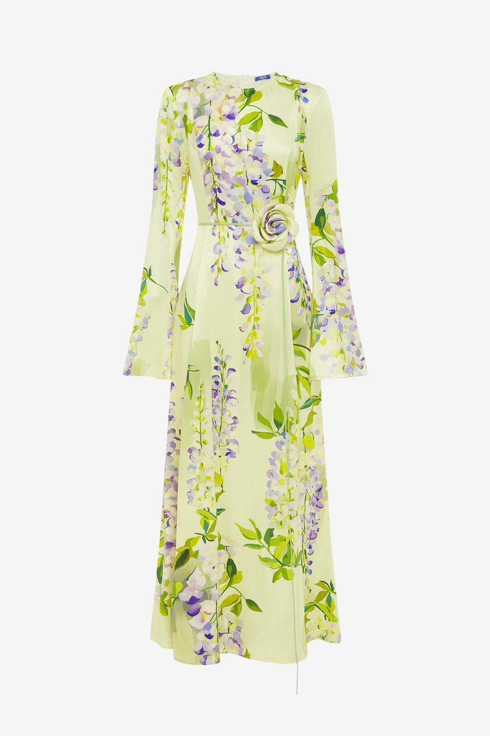 Exclusive LEO LIN Francesca Maxi Dress - Wisteria Print