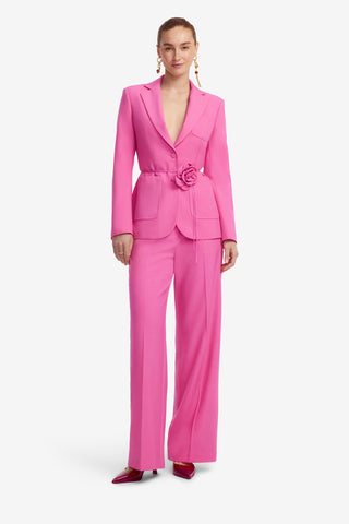 Elisha Wide Leg Pants - Fuchsia Pants