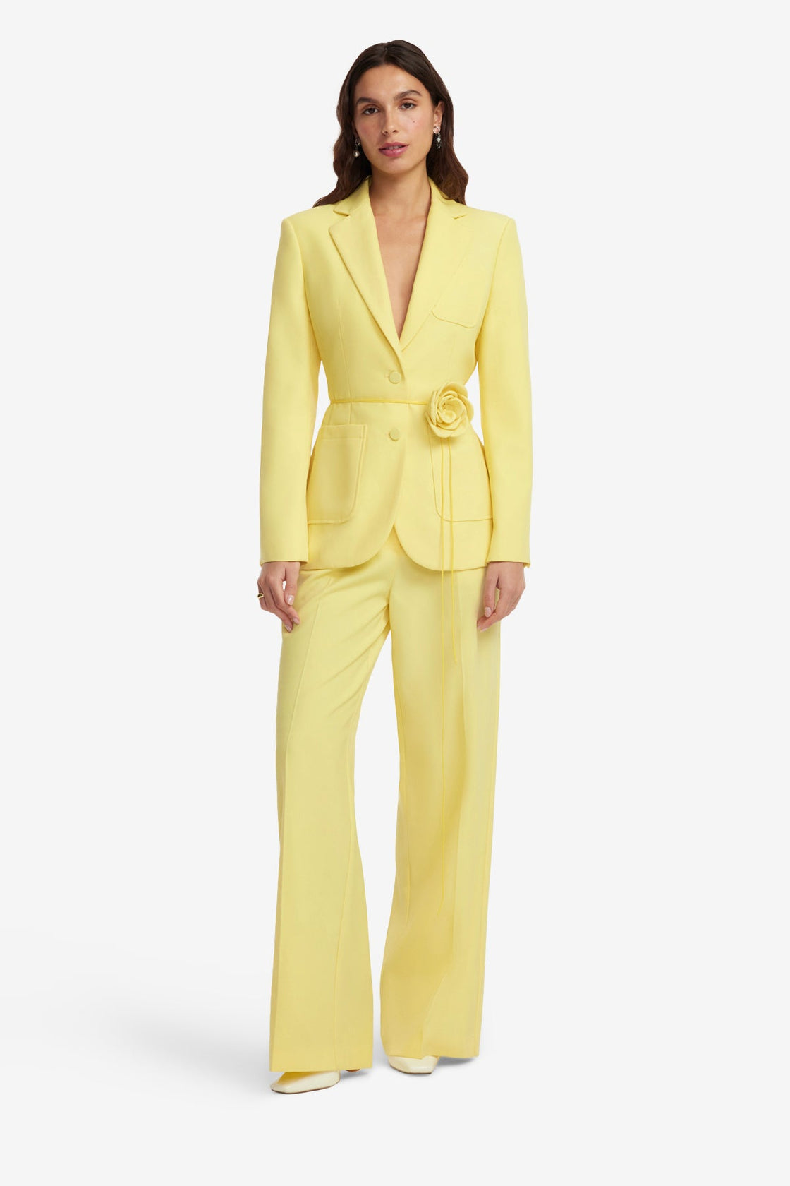 Vesper Fitted Blazer - Limoncello Blazer