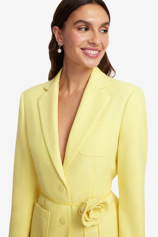 Vesper Fitted Blazer - Limoncello Blazer