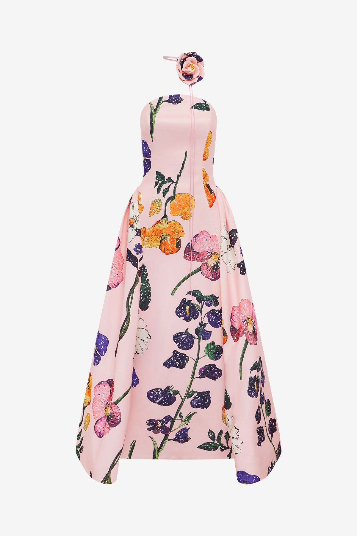 Violet Bustier Maxi Dress - Wildbloom – LEO LIN